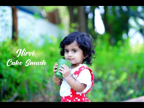 Baby Nirvi Cake smash Shoot