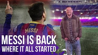 Messi’s Emotional Return to Camp Nou: A Legendary Homecoming | beIN SPORTS USA