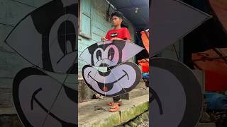 Download lagu Try making a 150 cm long babon angrem kite #kite #short mp3