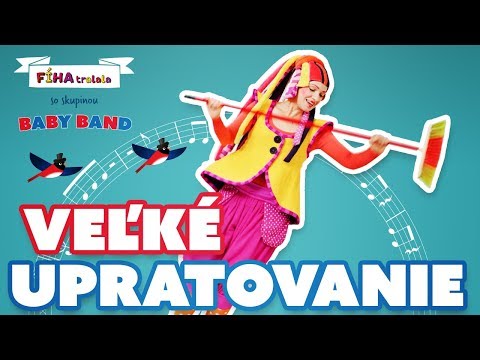 FÍHA tralala: Veľké Upratovanie! 🧹✨ Učíme sa robiť poriadok s radosťou a pesničkami! 🎶🏡 pre deti