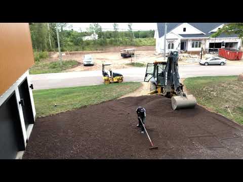 Driveway Paving Preparation Time Lapse Pt. 2