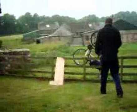 duns barney riding bike