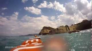 preview picture of video 'Lifeguards Swimming Corfu LOGGAS CAPE DRASTIS - SIDARI'
