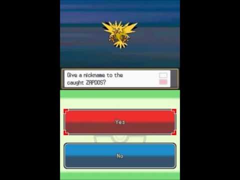 Pokemon Soul Silver Walkthrough Part 79 - Catching Zapdos