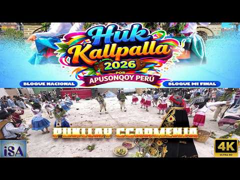 PUKLLAY CCARMENJA - HUANCAVELICA - SUNQU SUWAS - CONCURSO APUSONQOY 2026 - PRODUCCIONES ISA