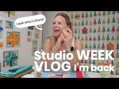 Join me for a week in the Sugaridoo Studio - I'm back! [vlog #21]