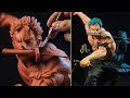 Sculpting RORONOA ZORO One Piece Timelapse
