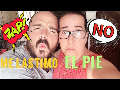 Diita de compras y me lastimo un pie !!