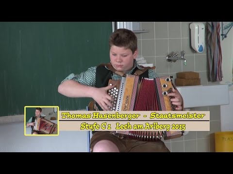 Thomas Hasenberger - Staatsmeister C -  2015 - Diatonika Tango - Komp.: Gottfried Hubmann