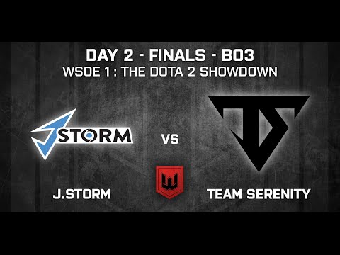 J.Storm vs Serenity Game 1 - WSOE 1: The DotA 2 Showdown - Finals