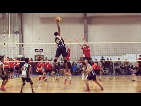 Daenan Gyimah - Volleyball Player Without Gravity | Crazy Jumps 372cm | Young King Volleyball (HD)