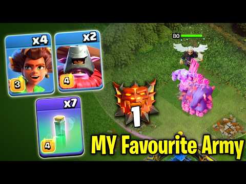 My Favorite Strategy | CRAZY STRONG ARMY Root Rider + Throwers Overgrowth Spell Is Best of all time!