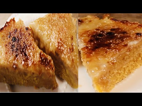 Best Cornmeal Pudding/Fat Top|Guyanese Style|Guyanese Cooking :)