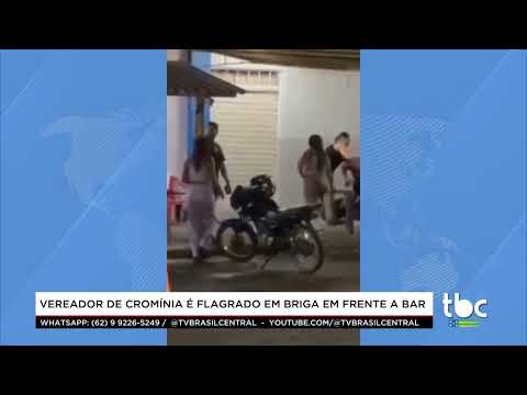 Segurança Máxima |01-09-26| Vereador de Cromínia e flagrado brigando em frente a Bar