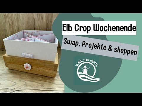 Elb Crop weekend with my swap projects and my shopping haul 🩵