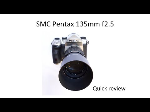 Pentax K 135mm f2.5 - Quick lens review