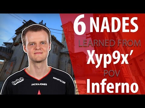6 Nades learned from Xyp9x' POV - Inferno