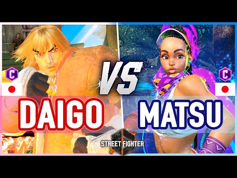 SF6 🔥 Daigo (Ken) vs Matsu (Kimberly) 🔥 Street Fighter 6