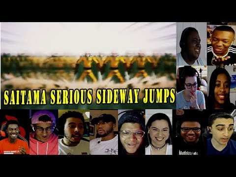 Fans React to Saitama Serious Sideway Jumps, One Punch Man Season 2 Episode 2 Reaction Mashup