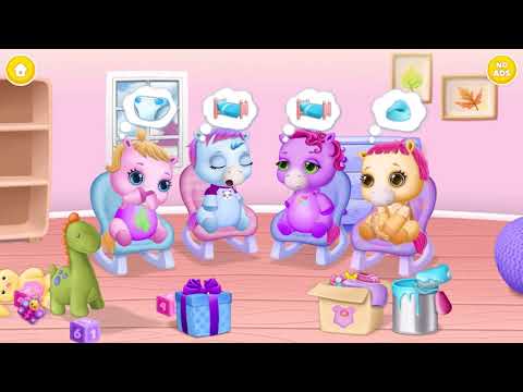 Fun Baby Pony care Kids Game..