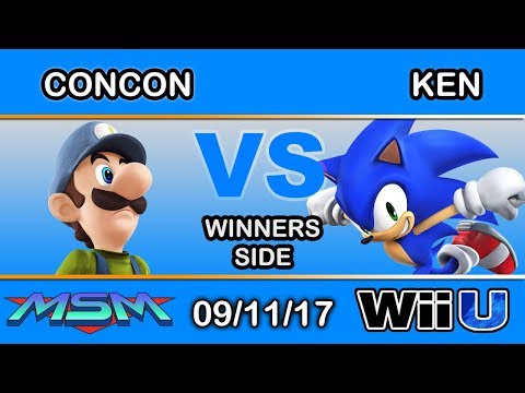 MSM 113 - SS | Mr. ConCon (Luigi) Vs. KEN (Sonic) Winners Side