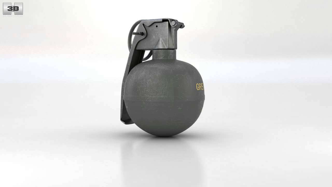 M67 Grenade 3D model by 3DModels.org