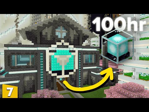 I Built an Automatic Beacon Farm in Hardcore!