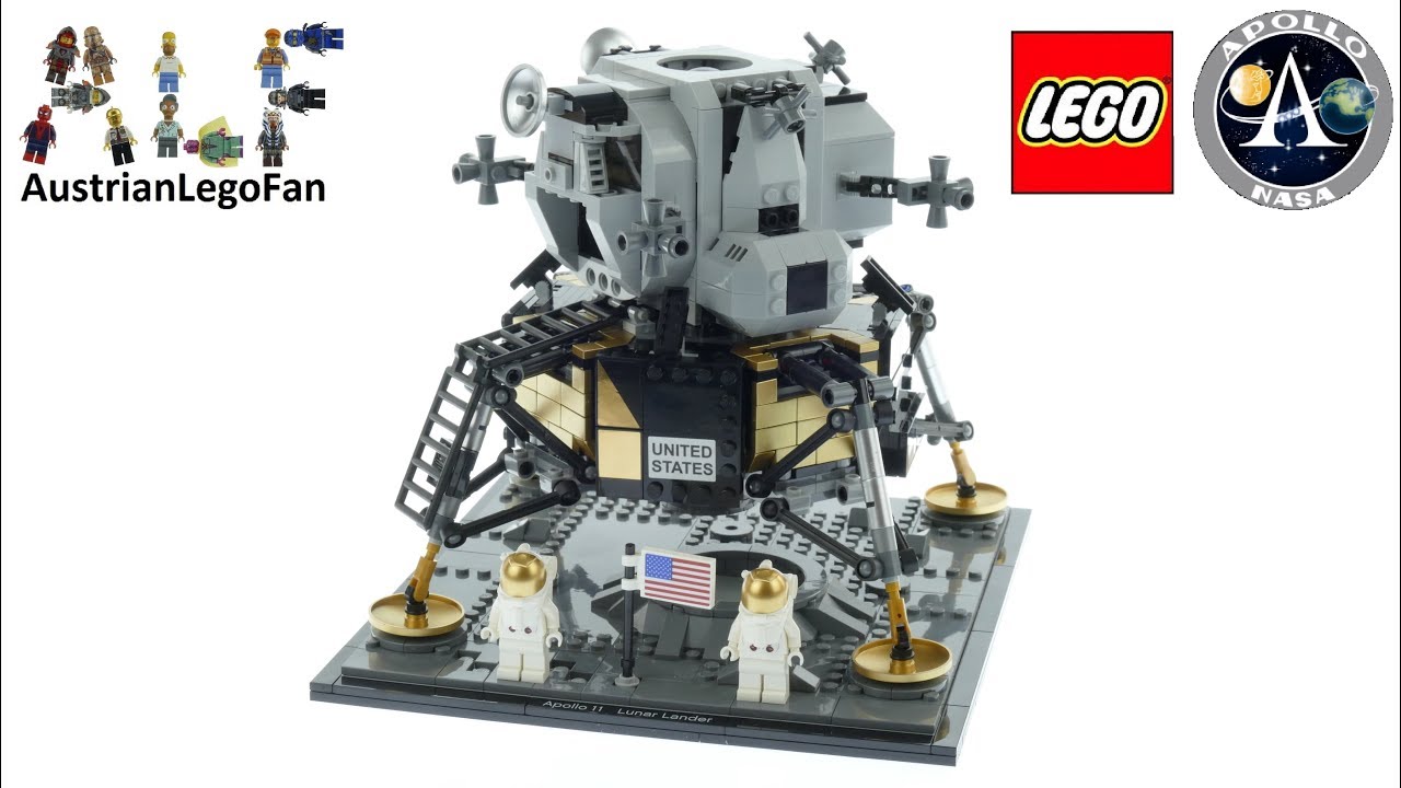 レゴ クリエイター NASA アポロ11号 月着陸船 10266 スピードビルド