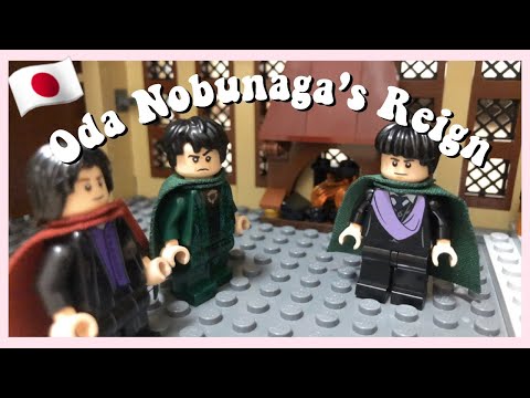 Oda Nobunaga one of the 3 Unifiers of Japan, History Lego stop motion