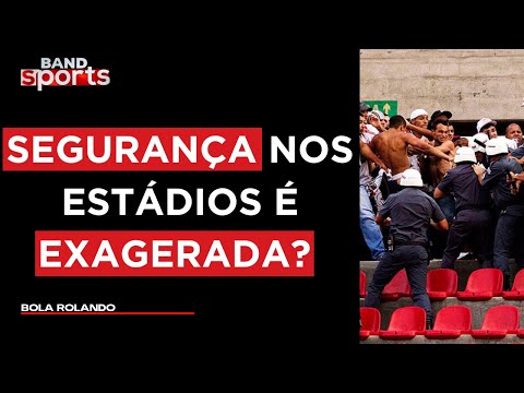 TORCEDORES DO NACIONAL-URU QUEBRAM 65 CADEIRAS DO MORUMBI: COMENTARISTAS DEBATEM | BOLA ROLANDO
