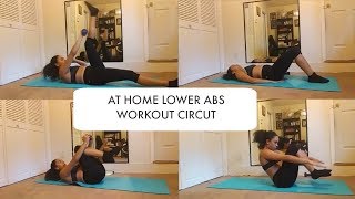 AT HOME LOWER AB WORKOUT| Get Fit At Home Ep. 1