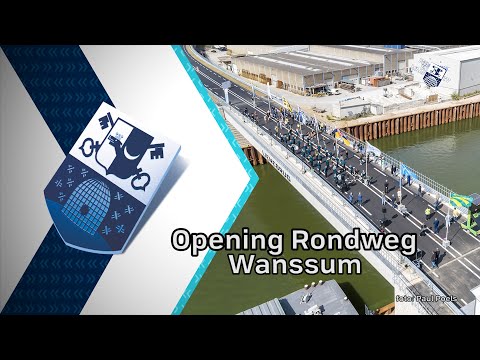 Opening rondweg en brug Wanssum - 7 september 2020 - Peel en Maas TV Venray