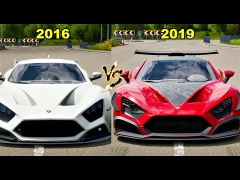 2019 Zenvo TSR S VS 2016 Zenvo ST1 ||Max  Tuned||  Acceleration and Top Speed Battle Forza Horizon 4