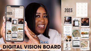 Make The Perfect Vision Board That Will CHANGE YOUR LIFE | Digital Vision Board For Your Phone