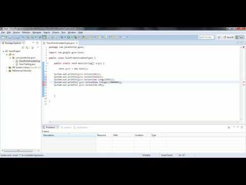 Gson Tutorial Gson Working With Java Primitive Datatypes