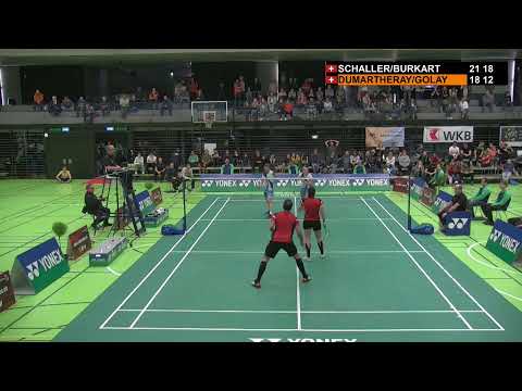 Badminton Schweizermeisterschaft 2020 Final Mixed Doppel