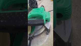 How to unlock Hitachi 10" Compound Miter Saw