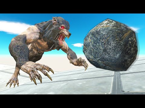 MONSTERS CLIMB THE GIANT STONES PATH - Animal Revolt Battle Simulator