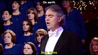 Andrea Bocelli - The Lord&#39;s Prayer - El Padre Nuestro  (subtitulos en español)