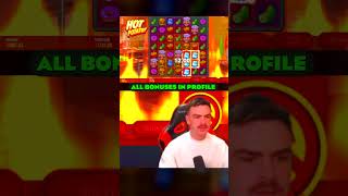 Hot Potato Slot Mega Big Win! #slots #casino #bigwin
