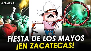 ¡Filtran vídeo! Pistoleros de El Mudo organizan mega fiesta en plena guerra contra Los Jaliscos.