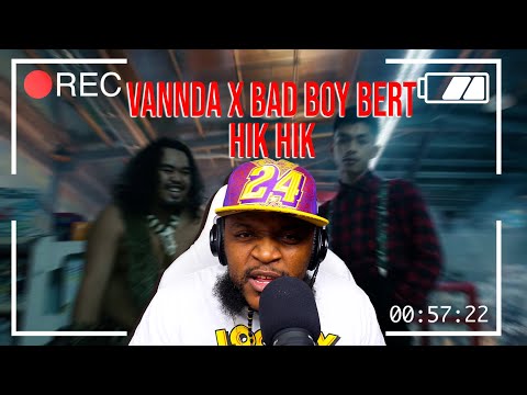 TWIGGA FELT THIS - VANNDA - HIK HIK (FEAT. BAD BOY BERT) [OFFICIAL MUSIC VIDEO](REACTION)