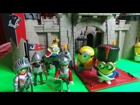 Minion Raid of Playmobil English Castle