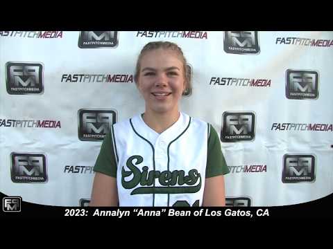 2023 Annalyn “Anna” Bean Pitcher and First Base Softball Skills Video