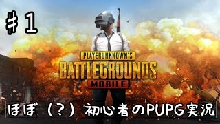 【PUPGモバイル】♯1ほぼ（？）初心者のPUPG実況。