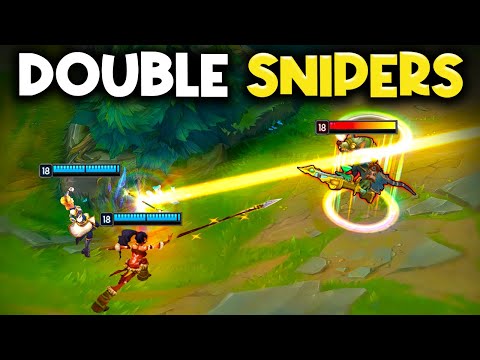We Played 2 One-Shot Snipers bot lane! - Ft. Professor Akali and Body