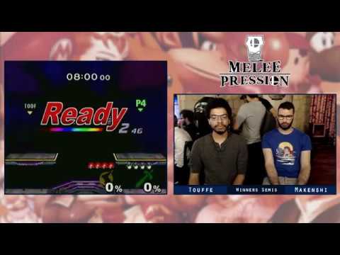 Super Melee Pression #4 - Touffe (Samus) vs. Makenshi (Marth) - Winners Quarters