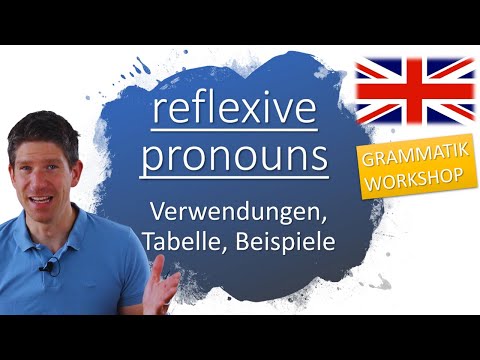 Reflexive pronouns - explained! English grammar - Reflexive pronouns