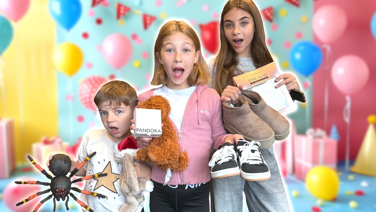 Olivia's BIRTHDAY GIFT HAUL & PARTY 🎉