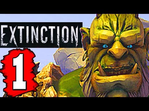 EXTINCTION Gameplay Walkthrough Part 1 (FULL GAME) Lets Play Playthrough Review